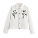 Flora & Form Embroidered Long Sleeve