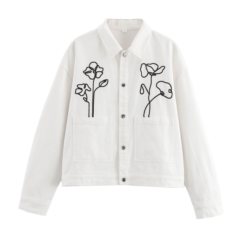Flora & Form Embroidered Long Sleeve