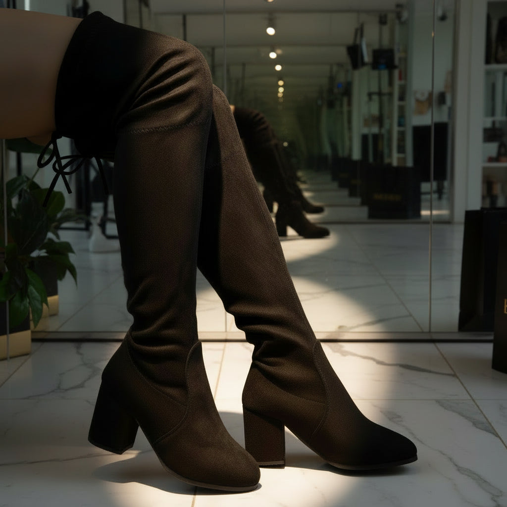 Americana Knee High Boots