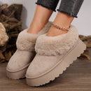 Cozy Cotton Slip On Booties