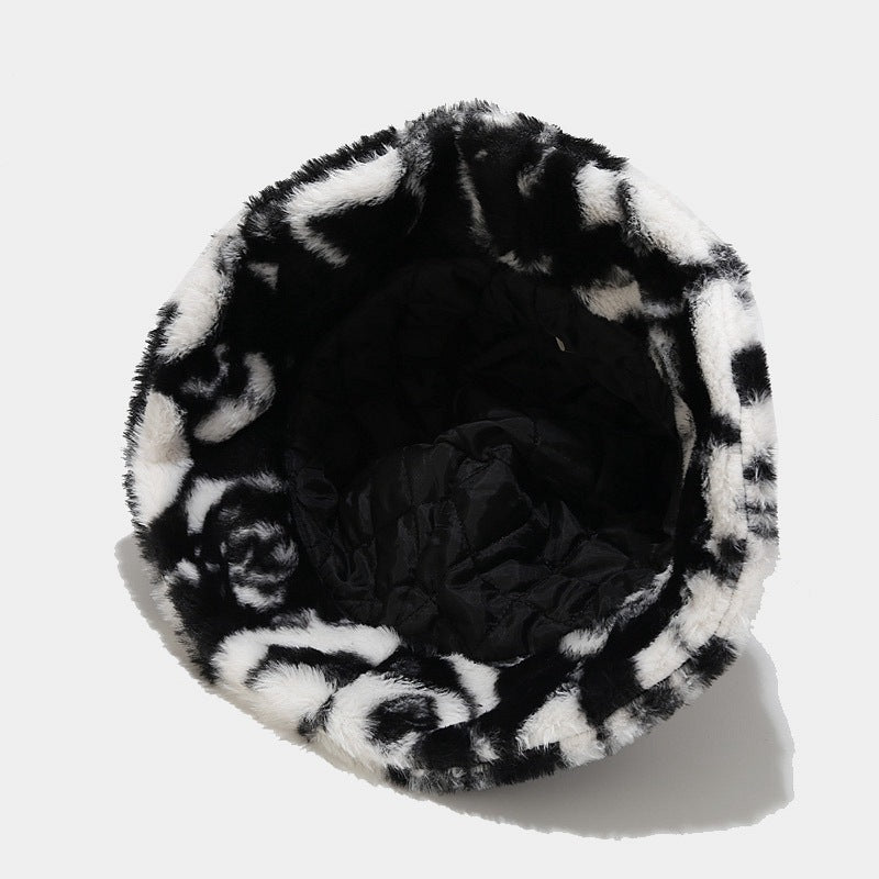 Panda Plush Bucket Hat