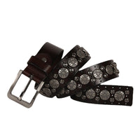 Vintage Genuine Leather Rivet belt