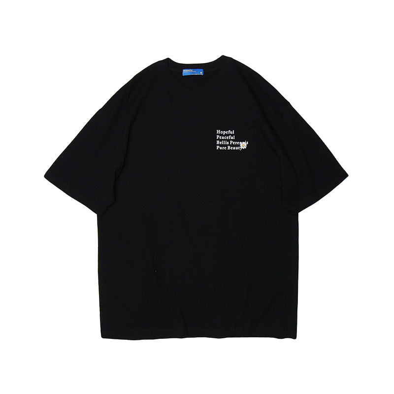 Daisy print casual Tee