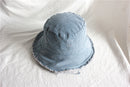 Denim Sunshade Bucket Hat