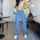 Y2K Street Casual Wide Leg Denim Jeans