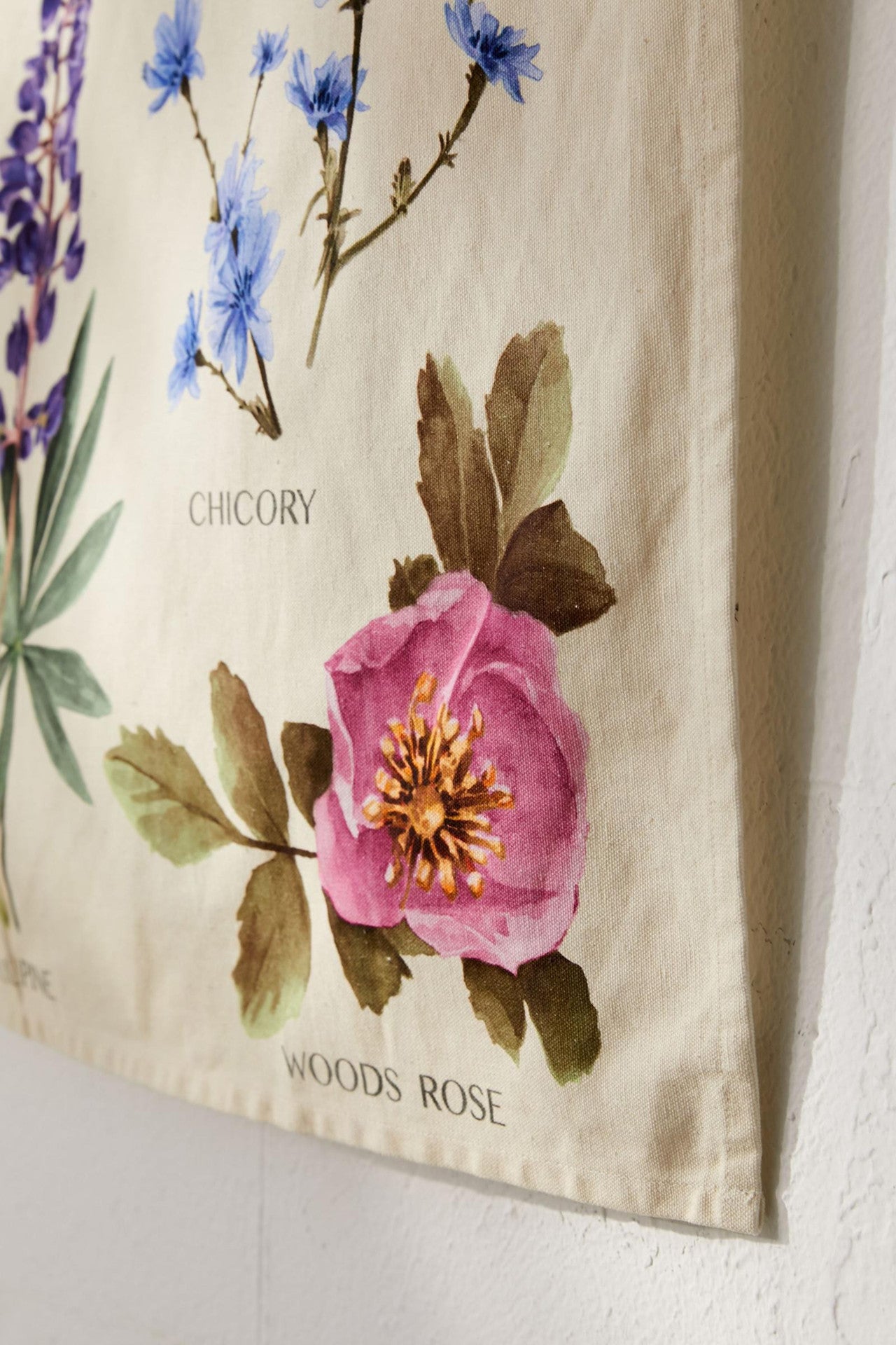 Wildflowers wall tapestry