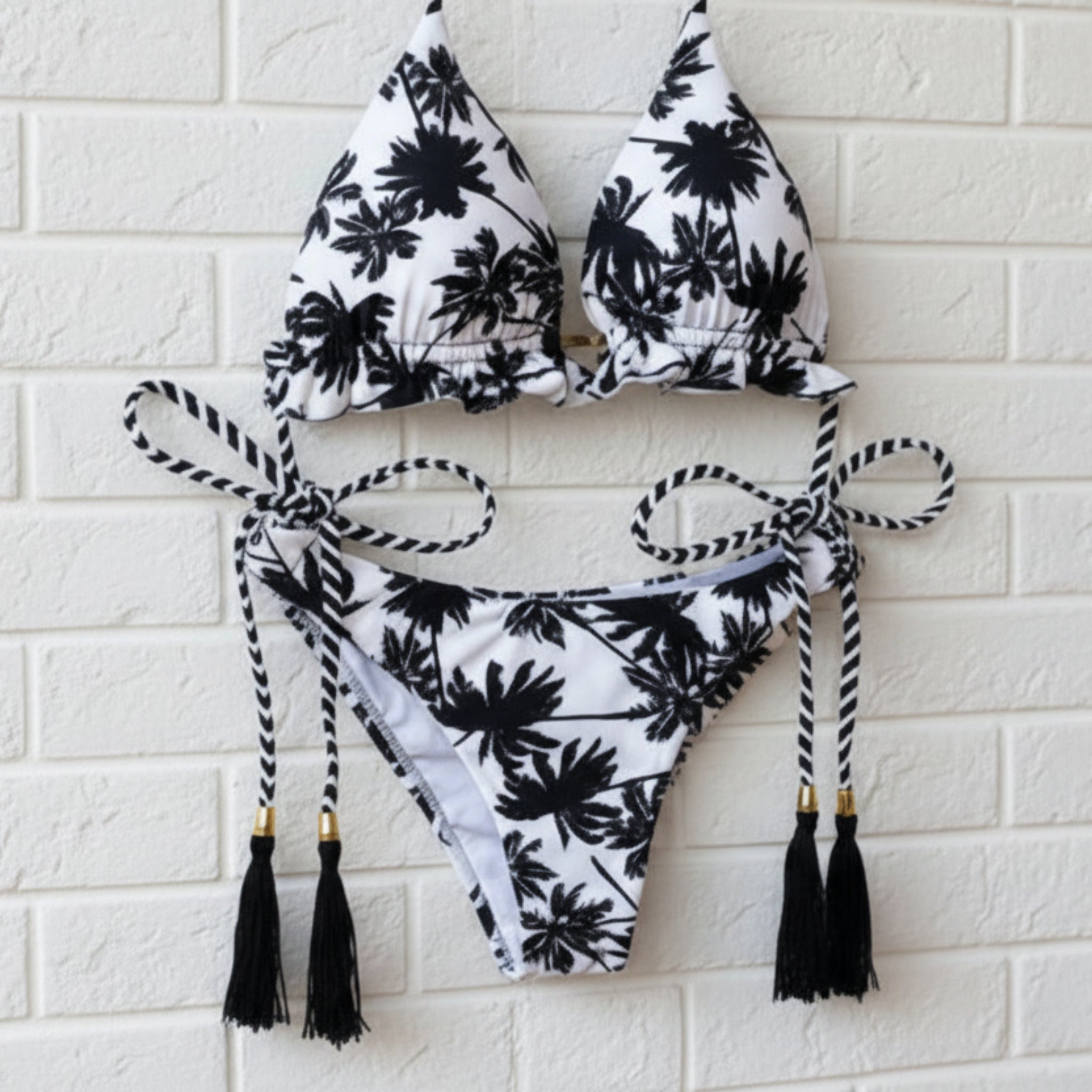 Jungle Muse Tassle Bikini