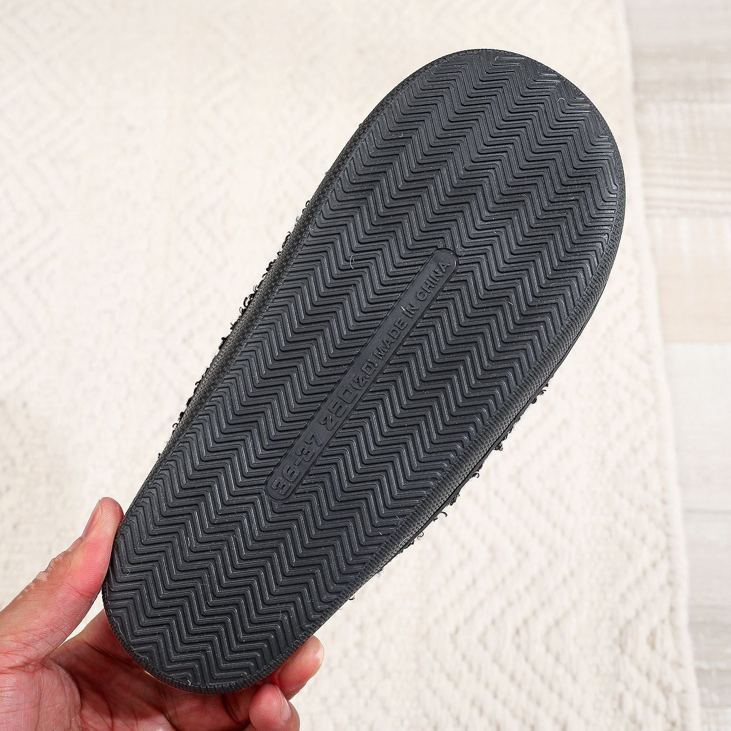 Skull Of Rock Embroidered Slippers