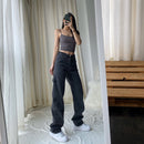 Y2K Street Casual Wide Leg Denim Jeans