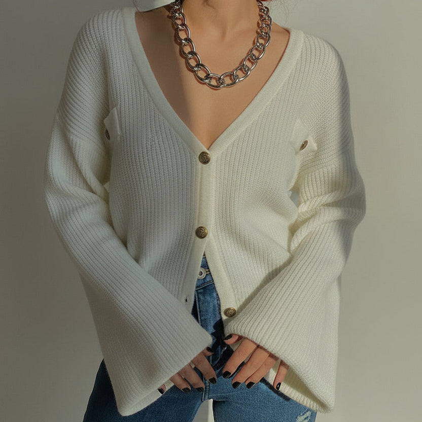 Loose Sweater Cardigan
