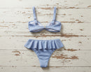 Ruffle Knitted Bikini