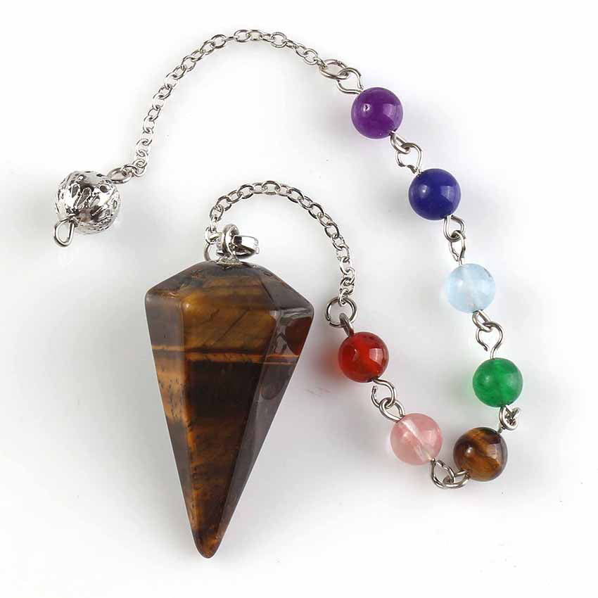 Aura Meditation Stone Pendulum