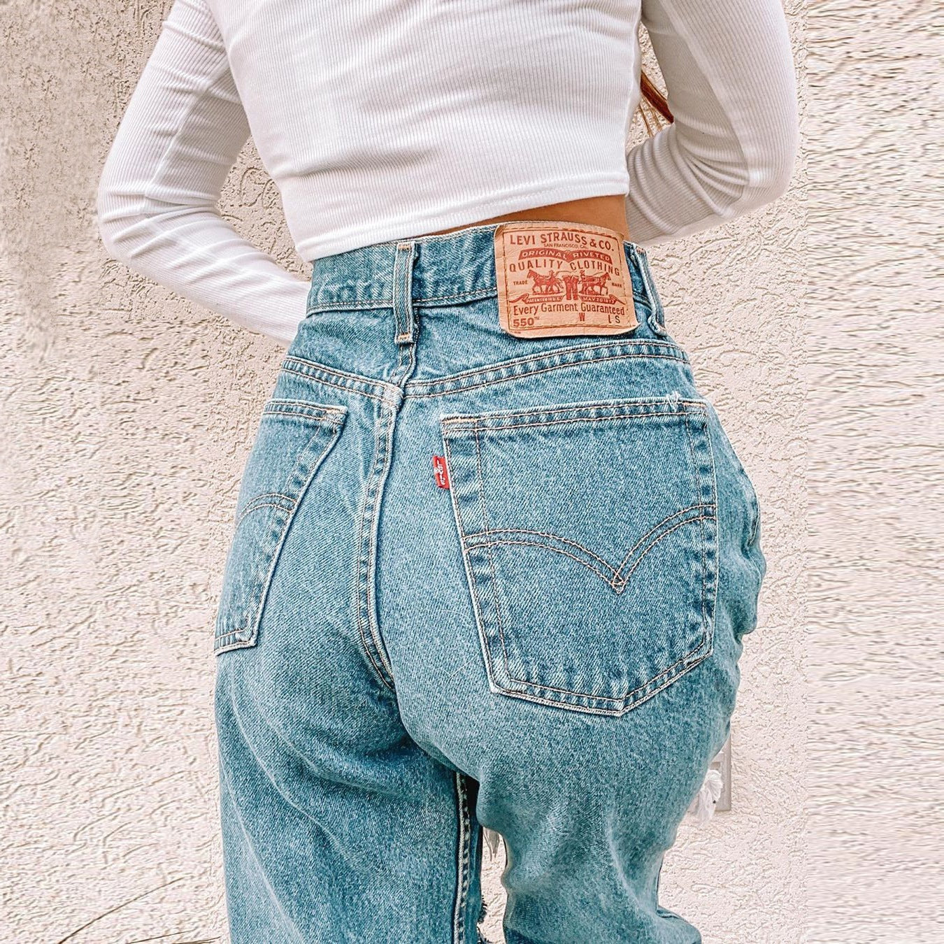 Ripped Denim Jeans