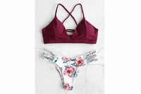 Tropic Pastel Braided Bikini