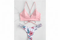 Tropic Pastel Braided Bikini