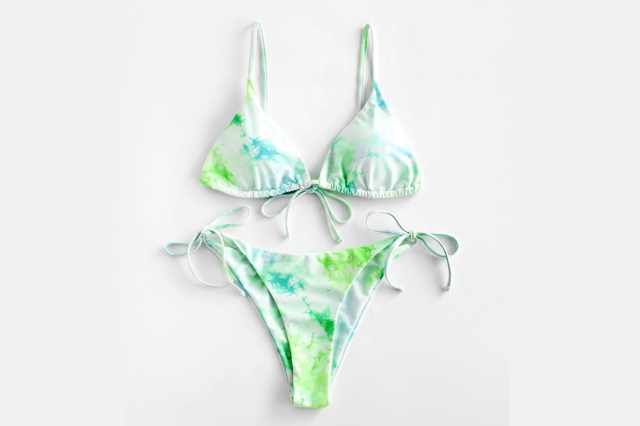 Halter Tie Dye Bikini