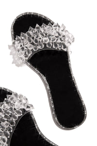 Flat Bottom Rhinestone Slips