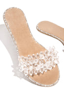 Flat Bottom Rhinestone Slips