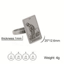 Major Arcana Tarot Stainless Steel Ring (Variety)