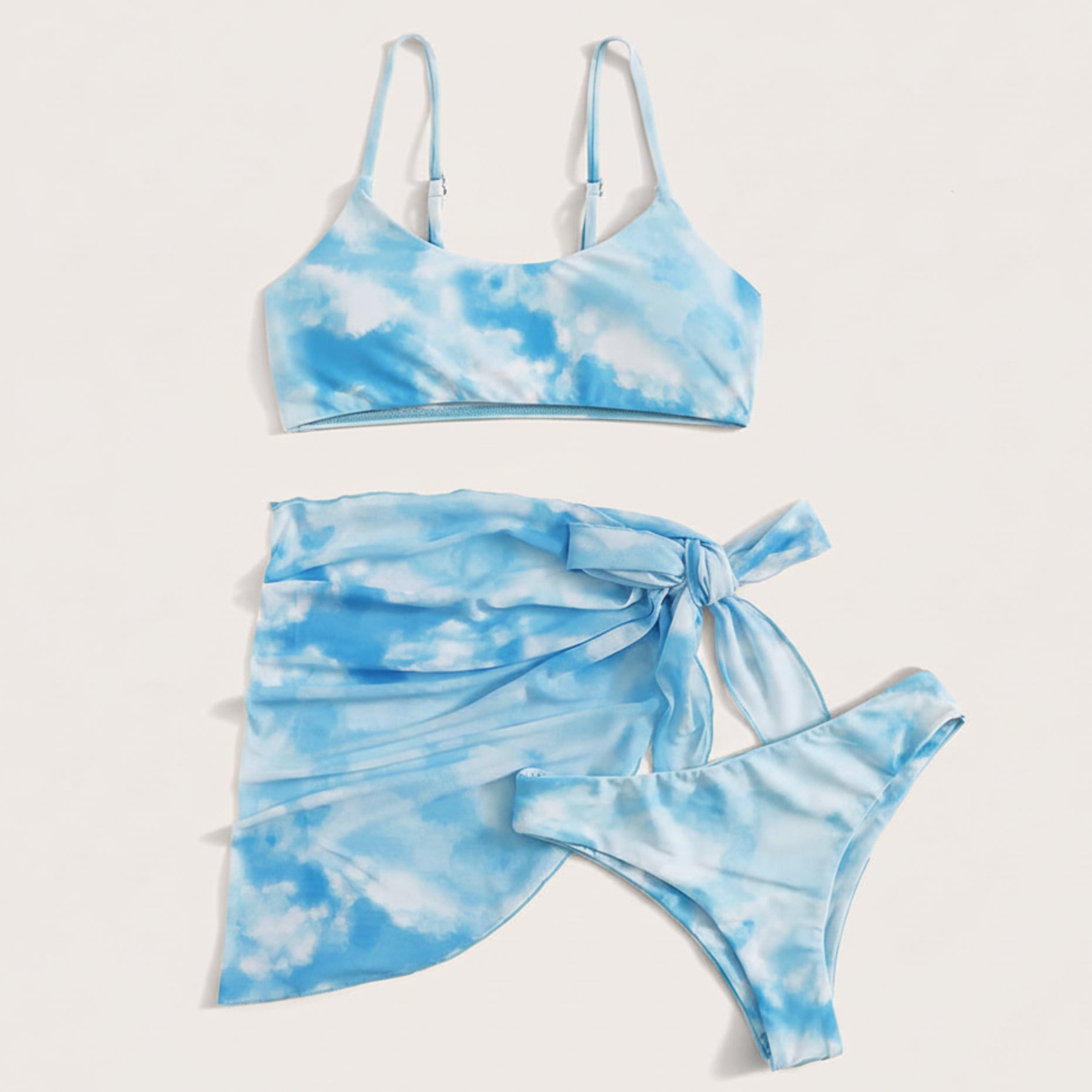 Tye Dye 3 piece Bikini