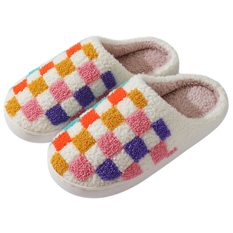 Checkerboard Slippers