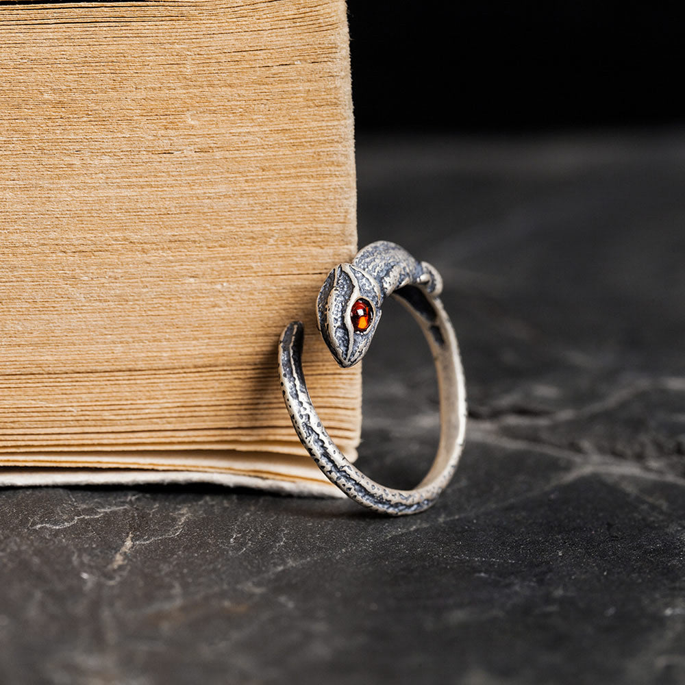 Sterling Silver Chameleon Ring