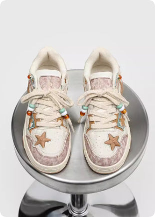Artsy Star Platform Sneakers