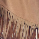 Dusk and Dawn Fringe Suede Skirt