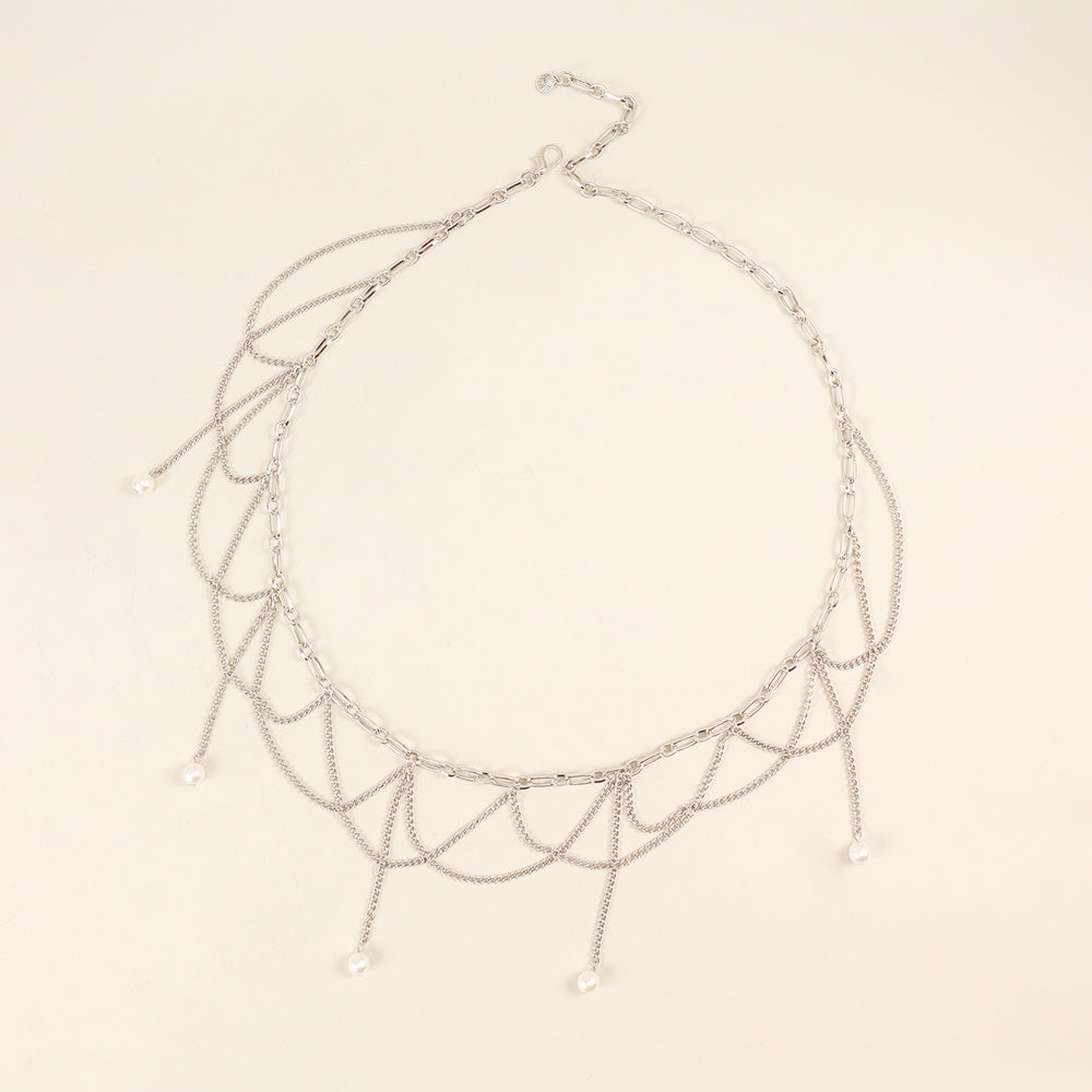 Pearl Shell Pendant Waist Chain