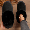 Cozy Cotton Slip On Booties