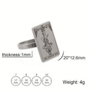 Major Arcana Tarot Stainless Steel Ring (Variety)