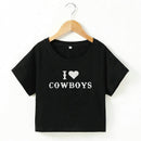 Slim Fit Short Sleeve Crop Top