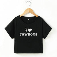 Slim Fit Short Sleeve Crop Top