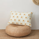Flower Embroidered Pillowcase