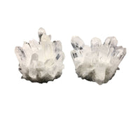 Natural White Crystal Cluster Crystal Raw Stone (Variety)