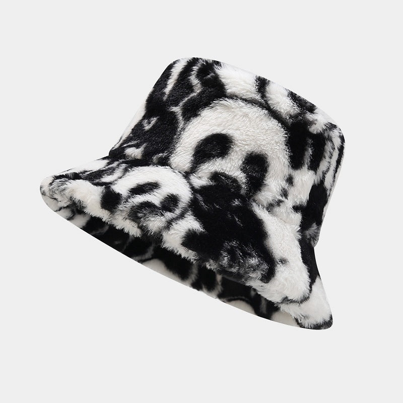 Panda Plush Bucket Hat