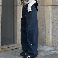 Irregular Straight Jeans