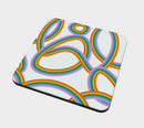 Rainbow Snap Coaster Set