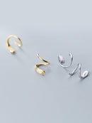 Temperament Spiral Sweet Earrings