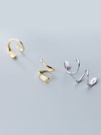Temperament Spiral Sweet Earrings