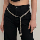 "Love Chain" Pendant Waist Belt