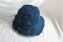 Denim Sunshade Bucket Hat