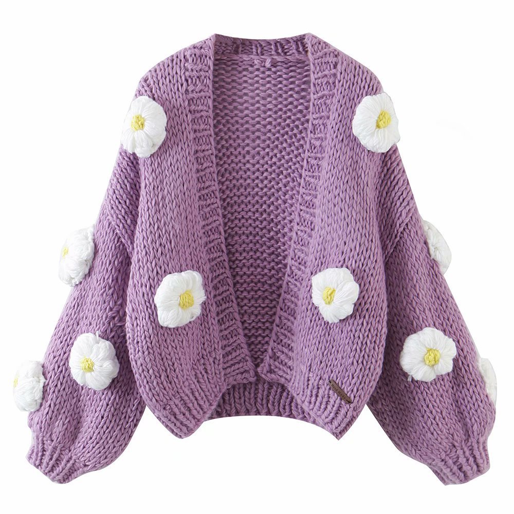Purple puff / One size