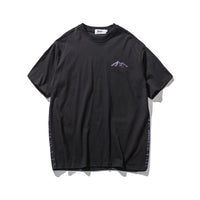 Simple line mountain T-shirt