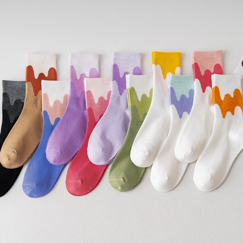 Ice Cream Tube Socks
