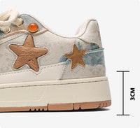 Artsy Star Platform Sneakers
