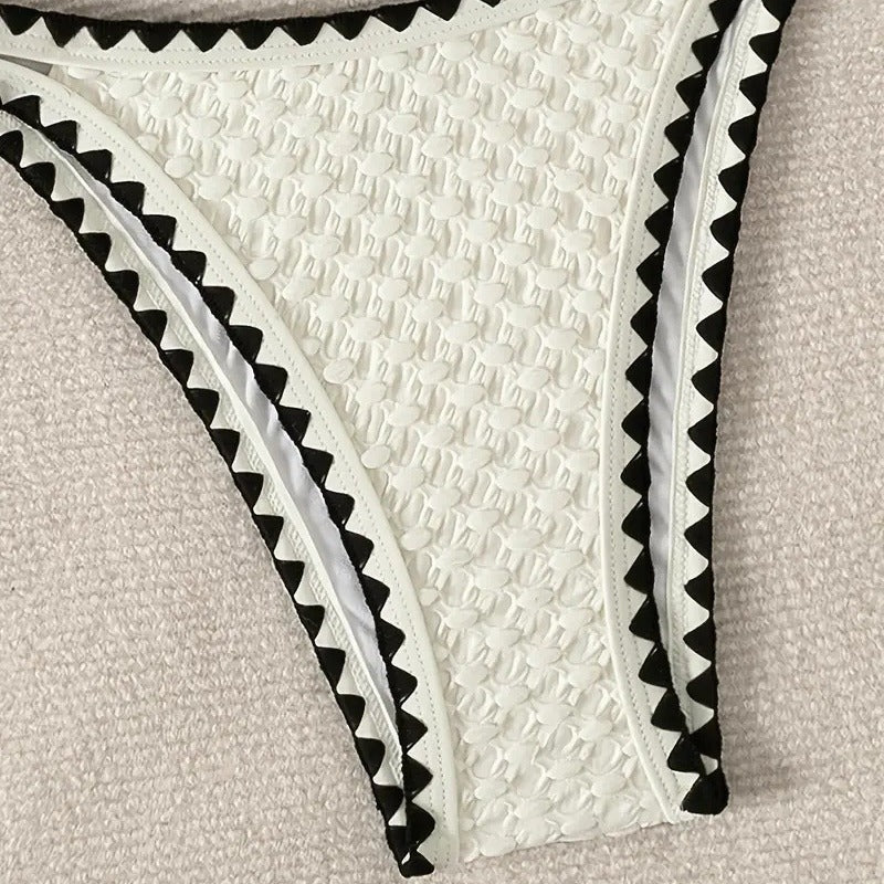 Triangle Swimsuit Split Bikini