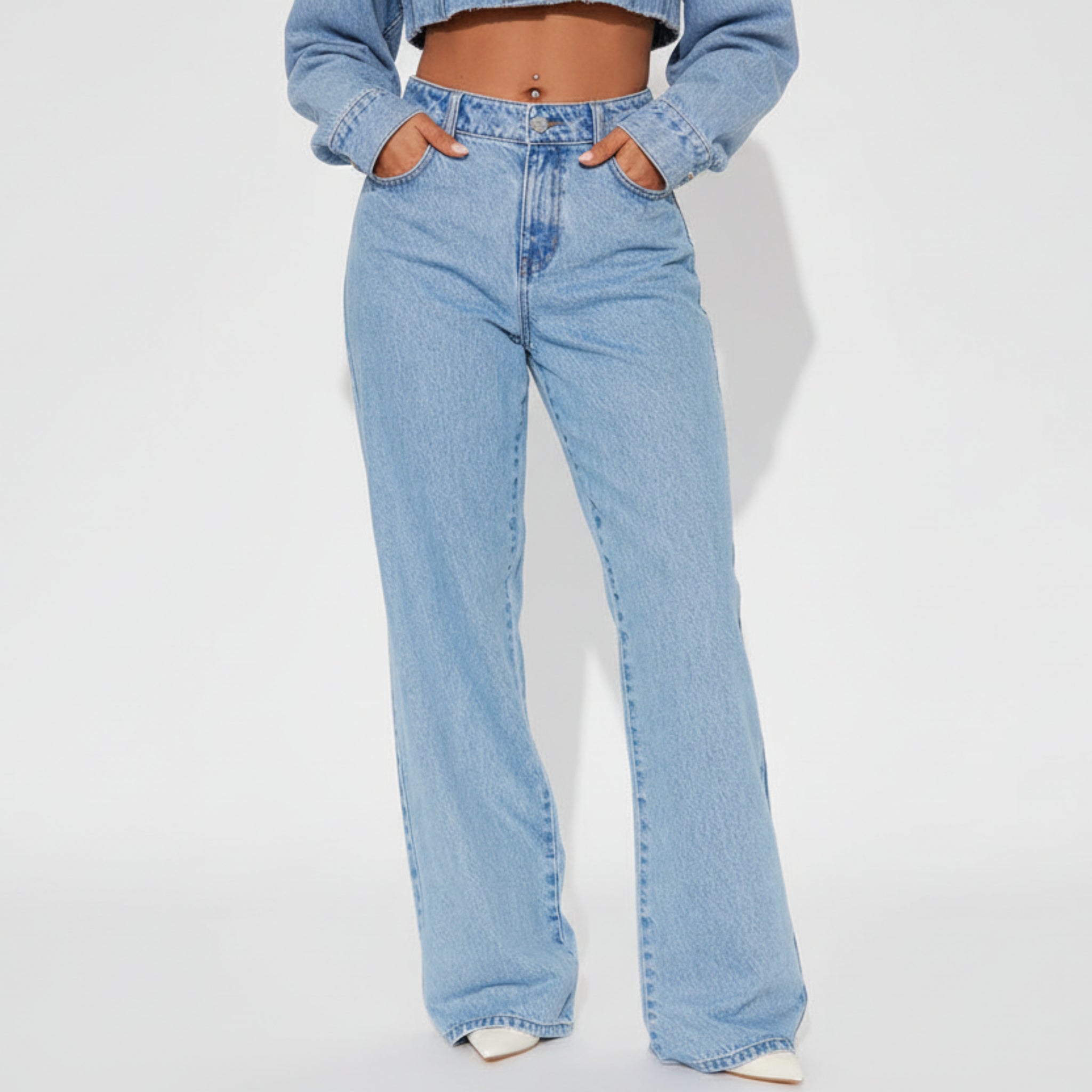 Love Pocket High Waist Jeans