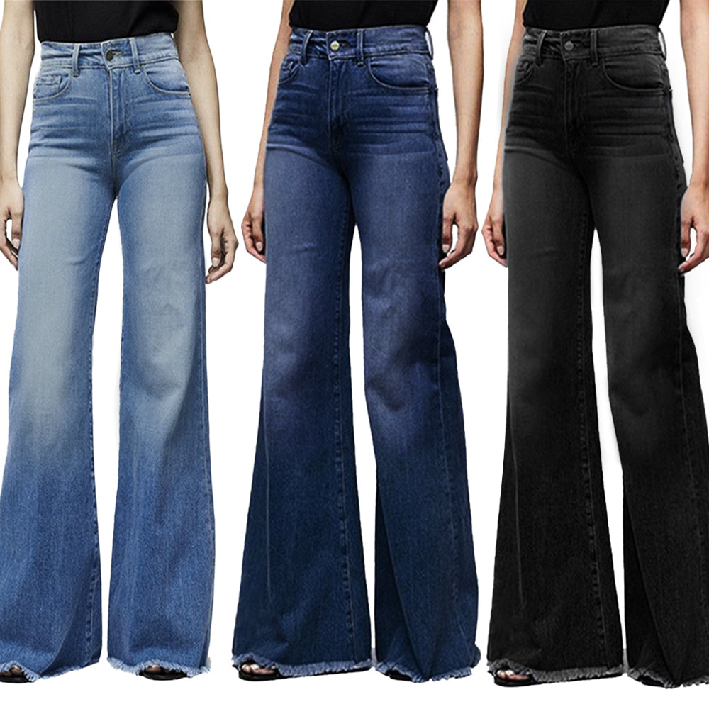 Slim Fit Flared Denim Jeans