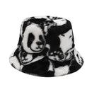 Panda Plush Bucket Hat